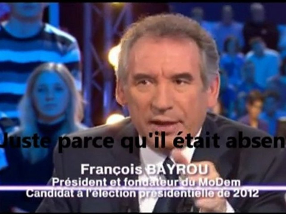 La GIROUETTE est Pour l'Europe préalable au gouvernement Mondial Esclavagiste et Eugéniste _ François Bayrou
