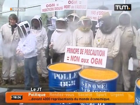 La Grogne des Apiculteurs Face à Monsanto _ OGM Stérilisation et Empoisonnement par Nourriture Toxique ...
