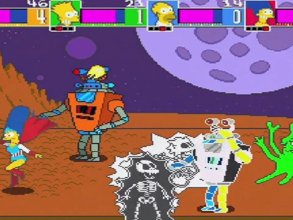 Los Simpsons Arcade Game  - tráiler