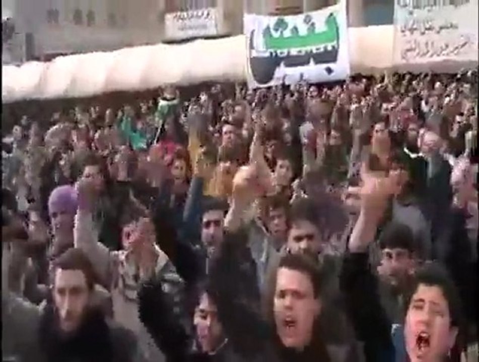 فري برس   إدلب مدينة بنش بالروح بالدم نفديكي يا حمص 6 2 2012