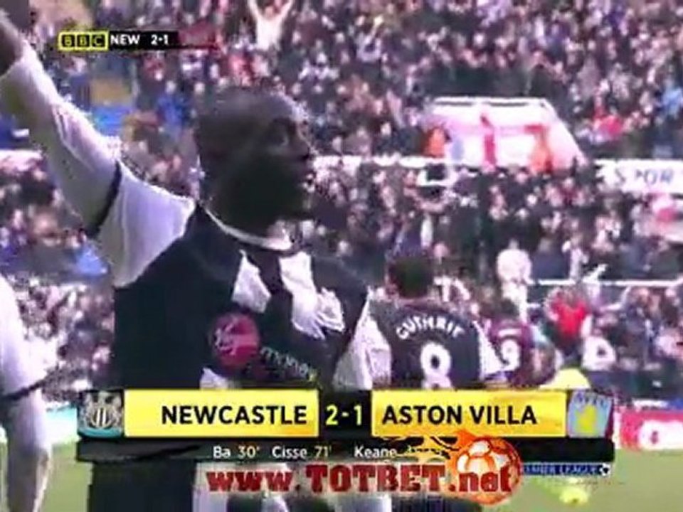 Ньюкасл - Астон Вилла (2-1) 05.02.2012