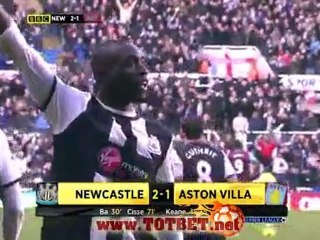 Ньюкасл - Астон Вилла (2-1) 05.02.2012