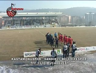 Kastamonuspor 1 - 0 Yeni Sandıklı Belediyespor (05.02.2012)