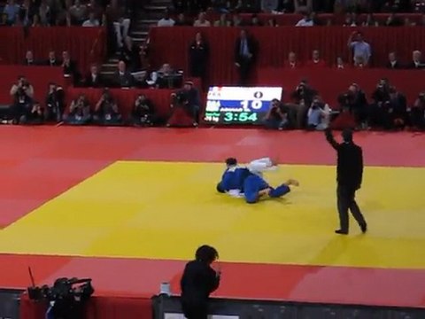 JC Bazeilles Judo Grand Slam Paris 2012 Audrey Tchuméo 1/2 finale