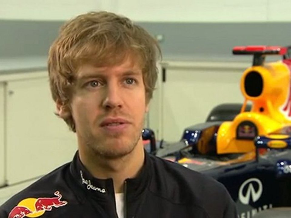 Red Bull Racing 2012 - Car Launch - Interview Sebastian Vettel