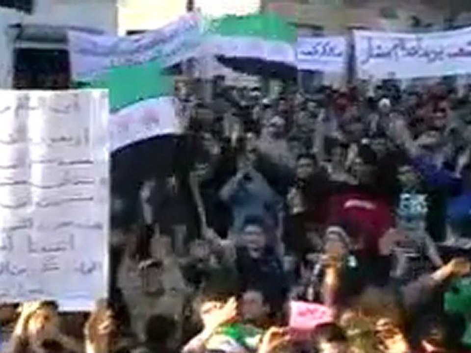 فري برس   حماة   كفرزيتا   مظاهرة حاشدة نصرة لبابا عمرو 5 2 2012