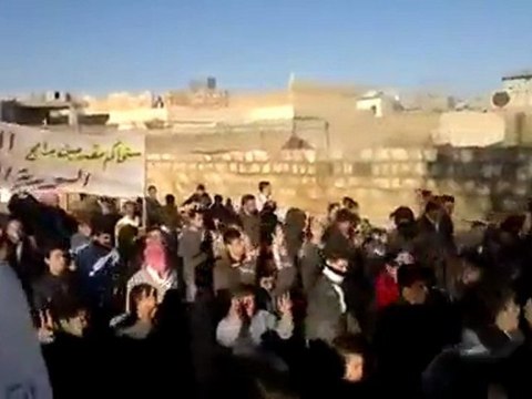 فري برس حلب مارع مظاهرة أحد الغصب لداريا وريف الشام 5 2 2012