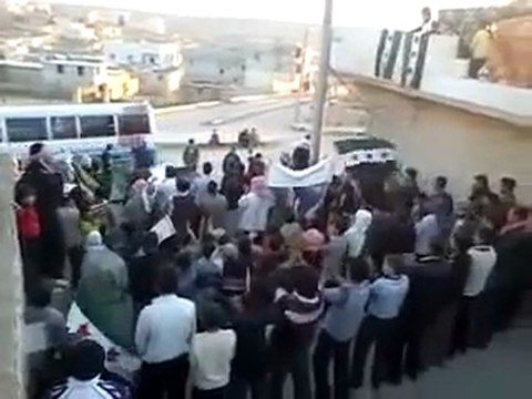 فري برس حلب بسرطون مظاهرة أحد الغضب لداريا وريف دمشق 5 2 2012