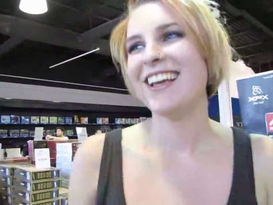 XFX Girl Rika Interview at NCIX First Markham Place Grand Opening Linus Tech Tips