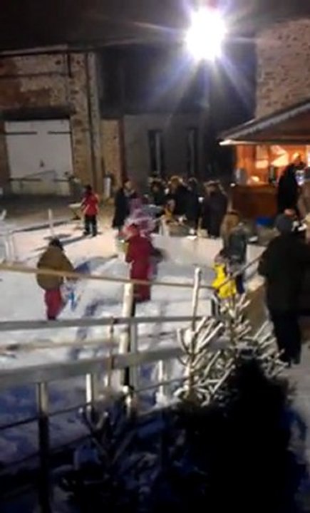 janvoriaz ,vin chaud et et rires d'enfants de janvry