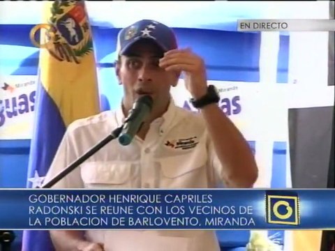 Capriles: La gente cree que el futuro de Venezuela depende de una sola persona