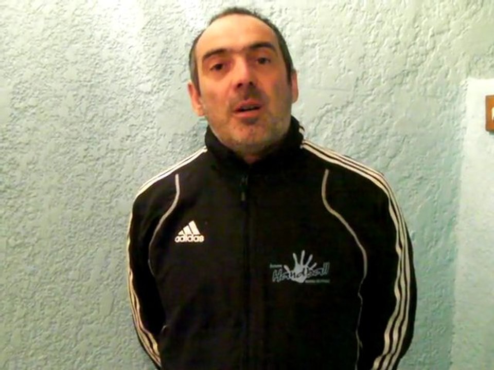 Mario Cuscusa revient sur le match nul des handballeuses péageoises 24-24 à Metz