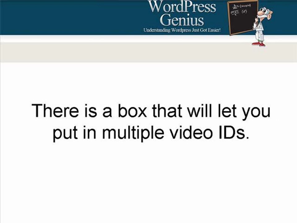 How To Embed Video To Your Wordpress Blog