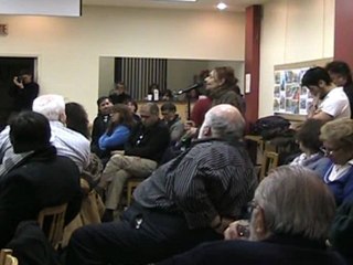 Conférence de Camilo Ballesteros à Montréal - période de question