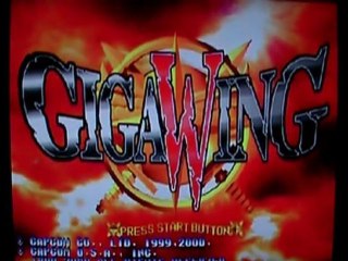 First Level - Test - Giga Wings - Dreamcast