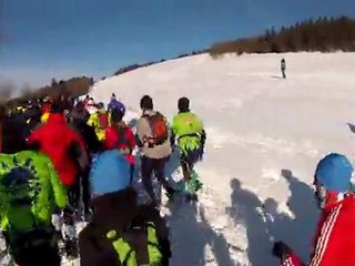 trail blanc des Vosges- départ