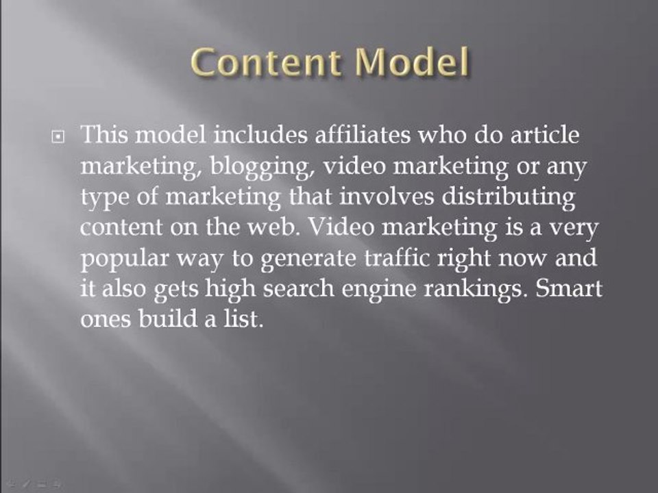 Online Business Report Ep. 7 - Affiliate Business Models