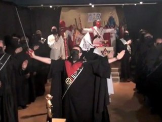 NON CELA N'EST PAS UNE SECTE - Golden Dawn Pentagram Ritual (LBRP - Lesser Banishing). - Temple Mère Ahathoor de Paris