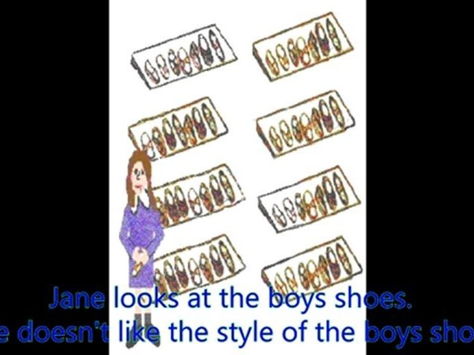 Jane’s New Shoes. A story for young children.