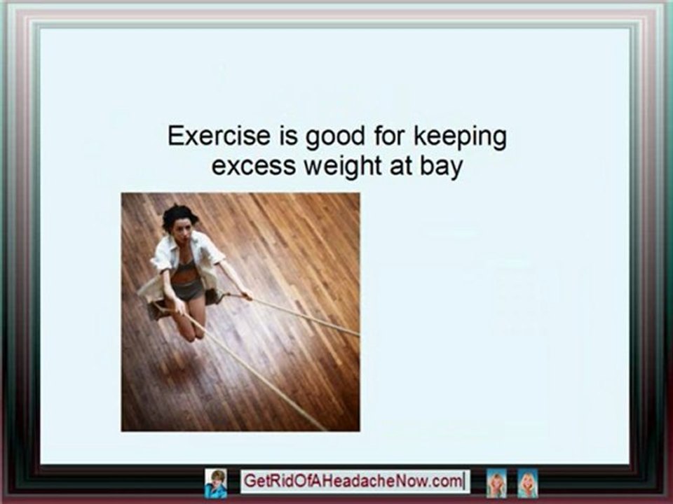 Get Rid Headache Exercise