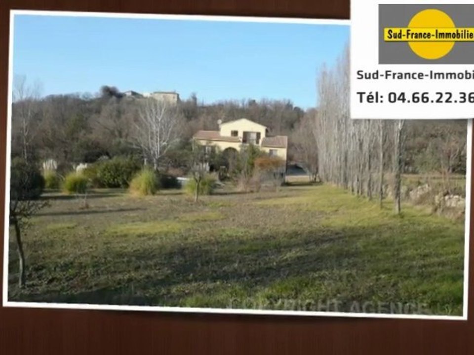 Réf. 1240 - A vendre - maison - SECTEUR VEZENOBRES (30360) - 4 pièces -