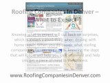 Roofing Companies in Denver- What to Take Into Consideration Before Choosing One ?