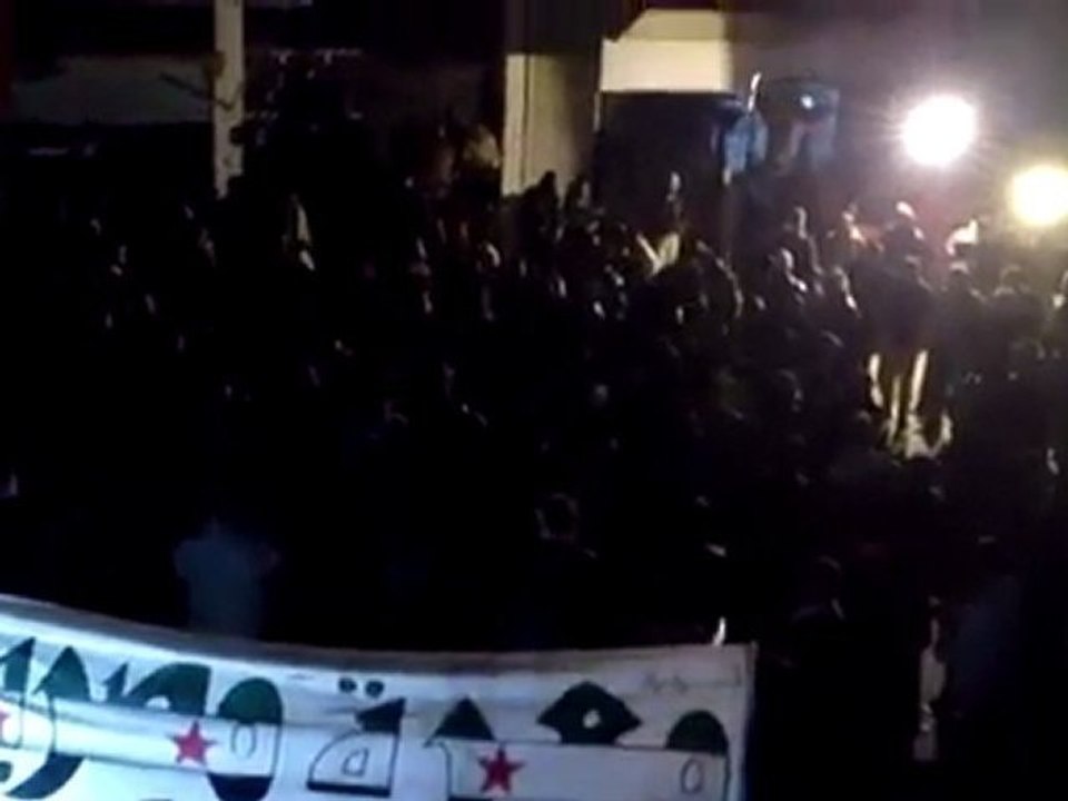 فري برس   مسائية معرة مصرين نصرة لبابا عمر الاثنين 6 2 2012