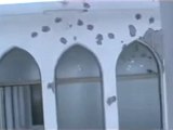فري برس   كرم الزيتون اثار القصف على مسجد رياض الصالحين 6 2 2012