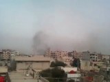 فري برس   قصف عشوائي على داريا 6 2 2012