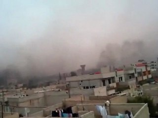 فري برس   ريف دمشق قصف للمنازل داريا 6 2 2012