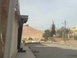 فري برس   تدمر تمركز الدبابات في محيط فرع الامن العسكري 6 2 2012