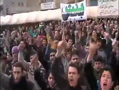 فري برس إدلب مدينة بنش بالروح بالدم نفديكي يا حمص 6 2 2012