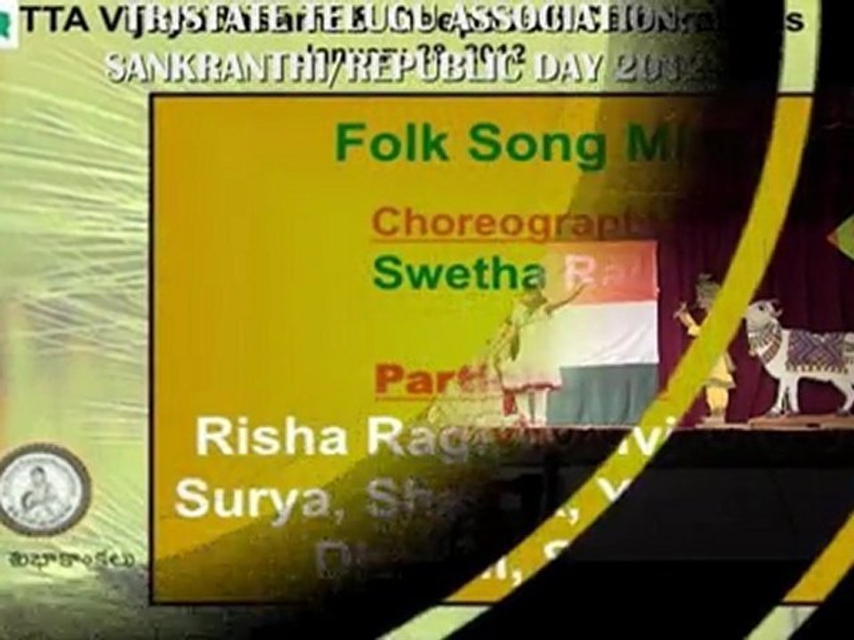 TRI-STATE TELUGU ASSOCIATION: SANKRANTHI/REPUBLIC DAY 2012: DANCE MIX: DOUBLE FEATURE