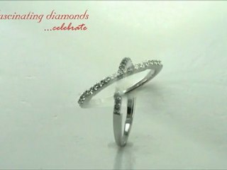 Round Cut Diamond Anniversary Band With Pave Setting