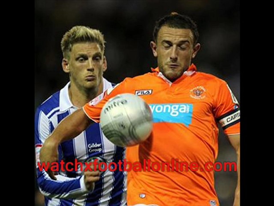 watch The live Sheffield Wed vs Blackpool 7th feb 2012 streaming