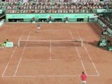 Grand Chelem Tennis 2 - Tsonga vs Nadal - Rolland Garros Gameplay