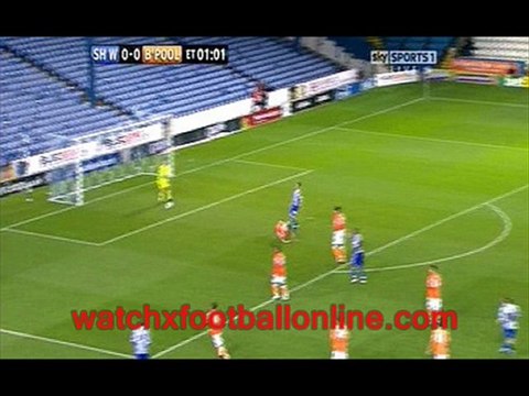 watch Sheffield Wednesday vs Blackpool live 7th feb 2012 live streaming