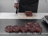 Preparing Rib-Eye steaks