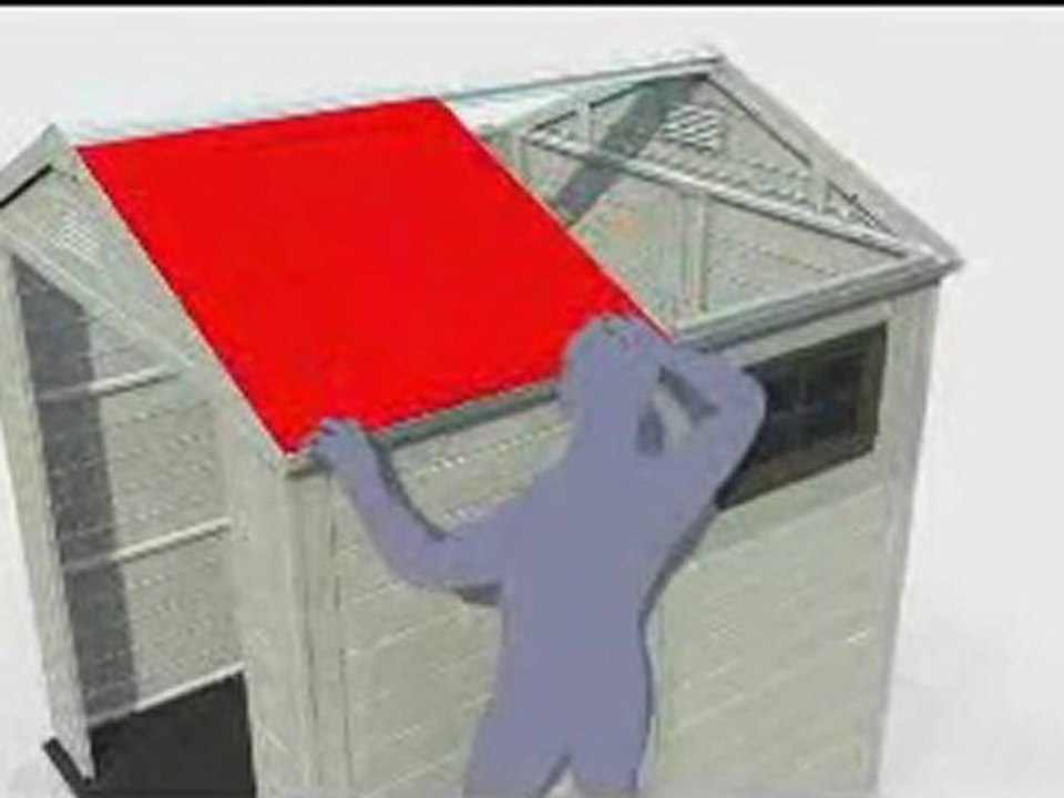 Montage Abri de Jardin PVC Horizon