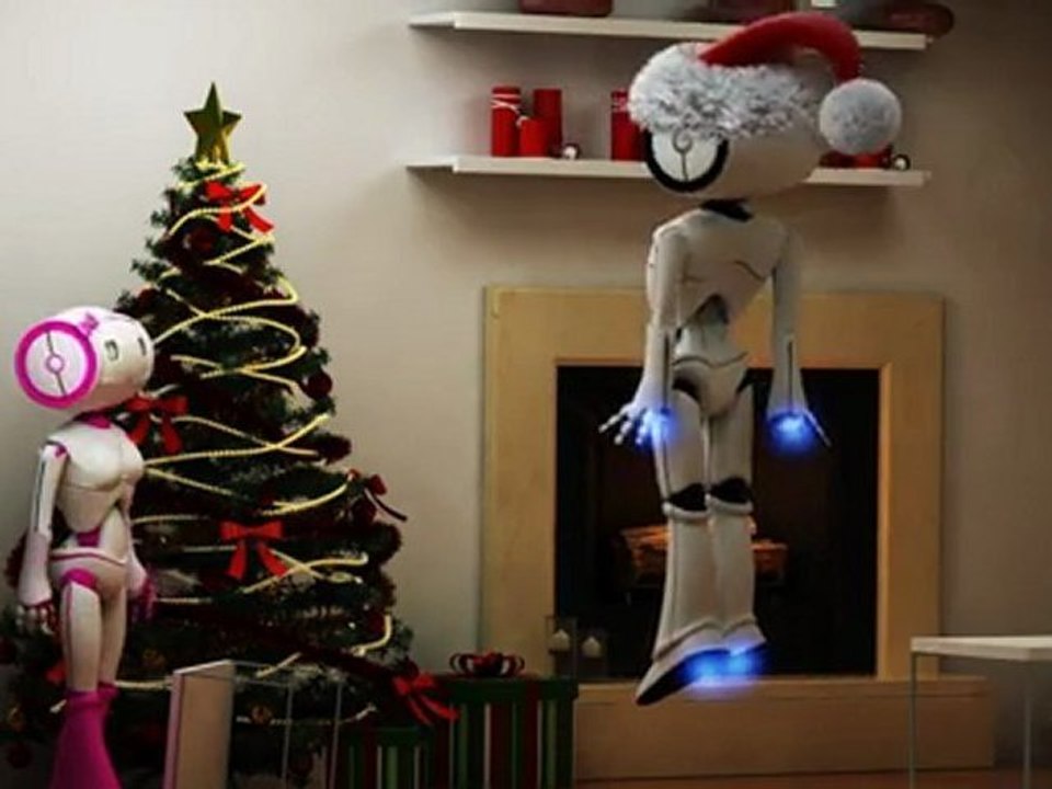 E-Zy and E-Za with the Christmas tree