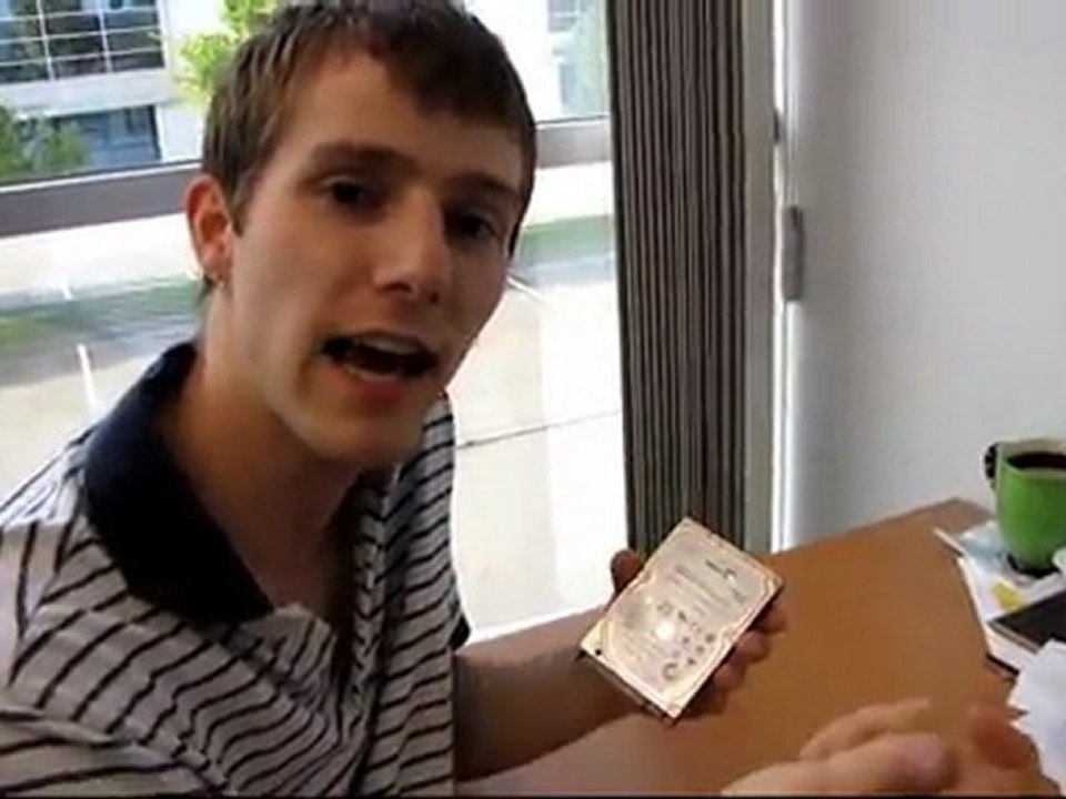 Seagate Momentus XT SSD Hybrid Hard Drive 320GB Unboxing & First Look Linus Tech Tips