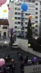 Lacher de ballons 15 01 2012