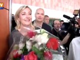 Présidentielle : Marine Le Pen chahutée à son arrivée à La Réunion