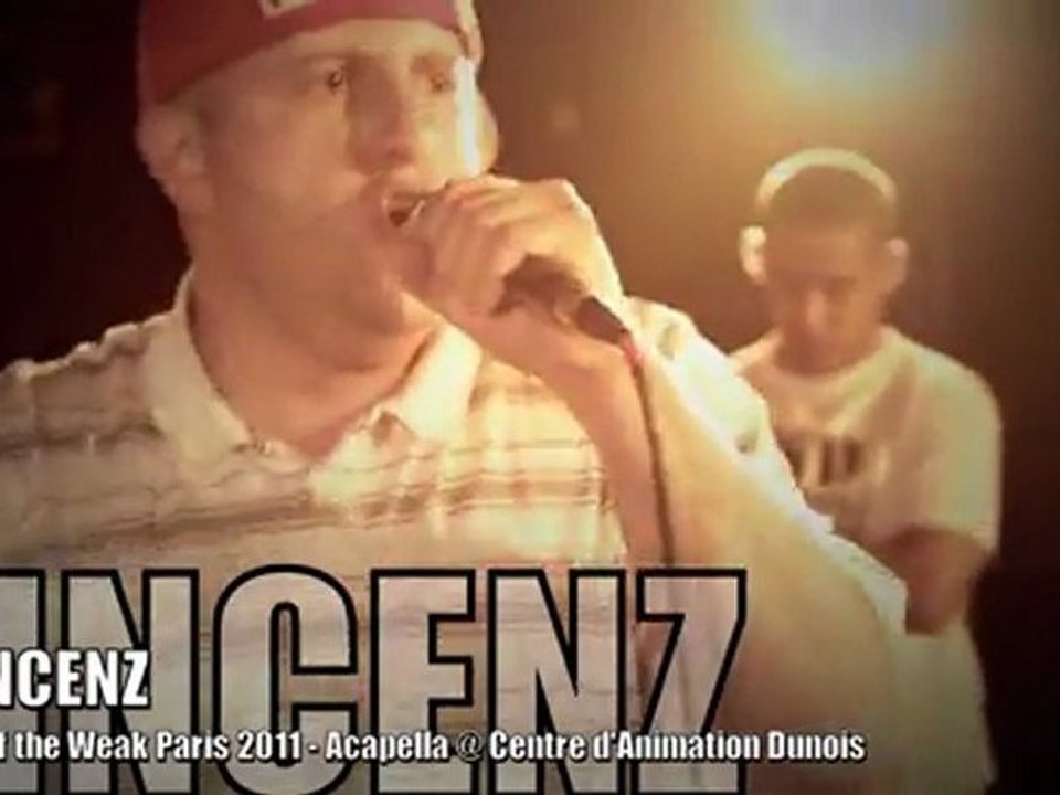 VINCENZ (La Connecta), Acapella @ EOW Paris oct. 2011