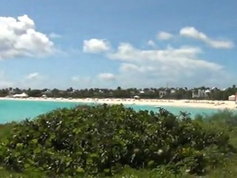 Maundays bay beach and Cap Juluca in Anguilla, Leeward Islands, British West indies