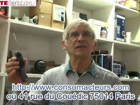 Publicité de qualité : couteau de randonnée en commerce équitable nord-nord