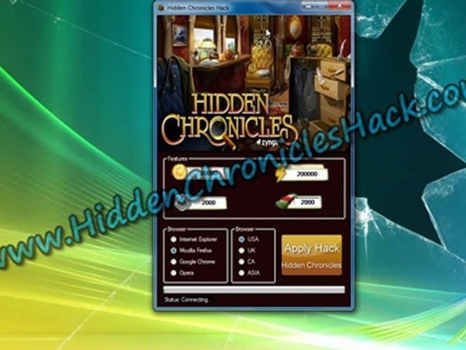 Hidden Chronicles Hack Tool - Cash, Coins, Energy Level Generator
