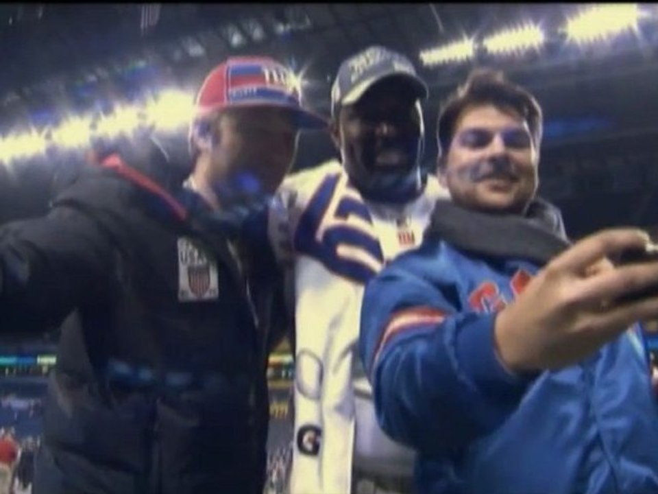 Super Bowl - Die New York Giants feiern