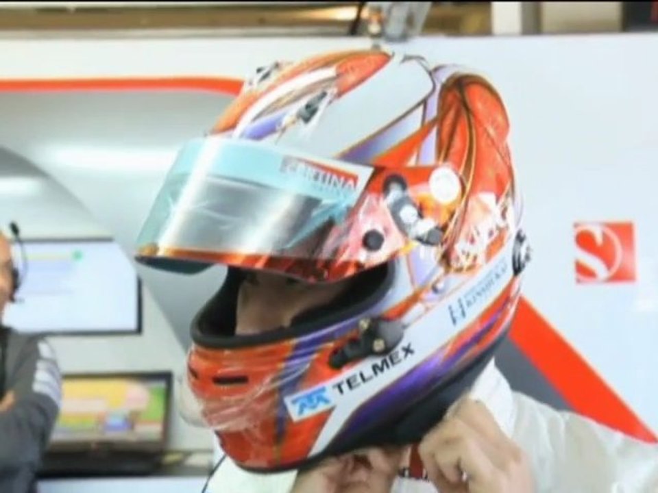 F1 - sauber enthüllt 2012 auto