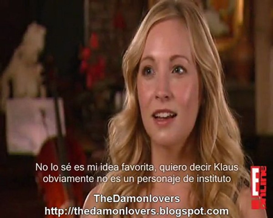Candice Accola con E! Online habla de Klaus y Caroline y de los que vendra
